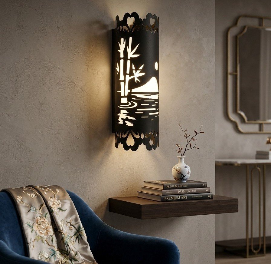 Bamboo Serenity lamp